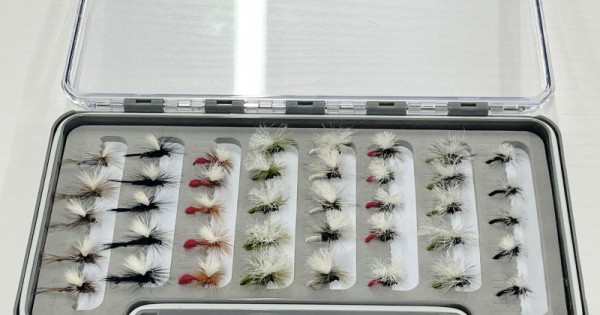 thumbnail image 2 of Barbless Klinkhammer Trout Flies – 12 Pack, Olive & Black, Sizes 12/14/16 2 of 6